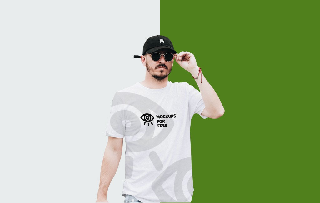 Download T Shirt Cap Mockups For Free