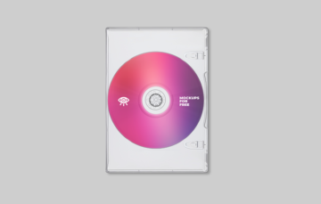 Plastic DVD Case Mockup - Mockups For Free