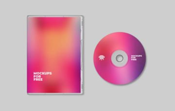 Download Plastic DVD Case Mockup - Mockups For Free