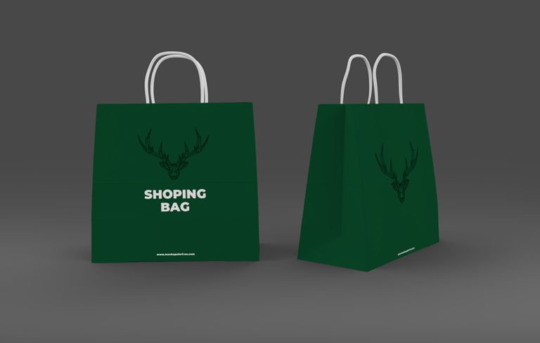 Shopping Bags Mockup - Mockups For Free