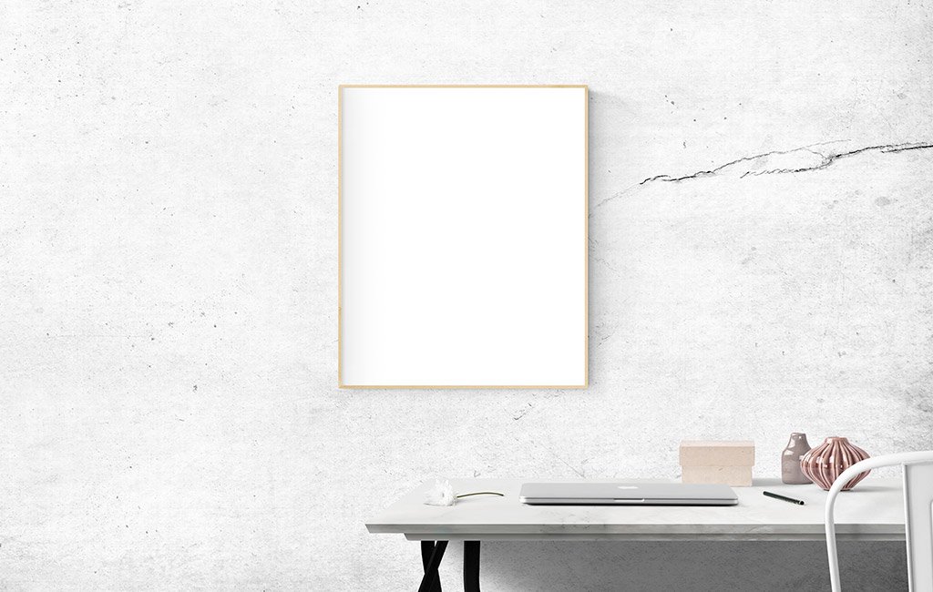 Download Wall Frame Mockup Mockups For Free