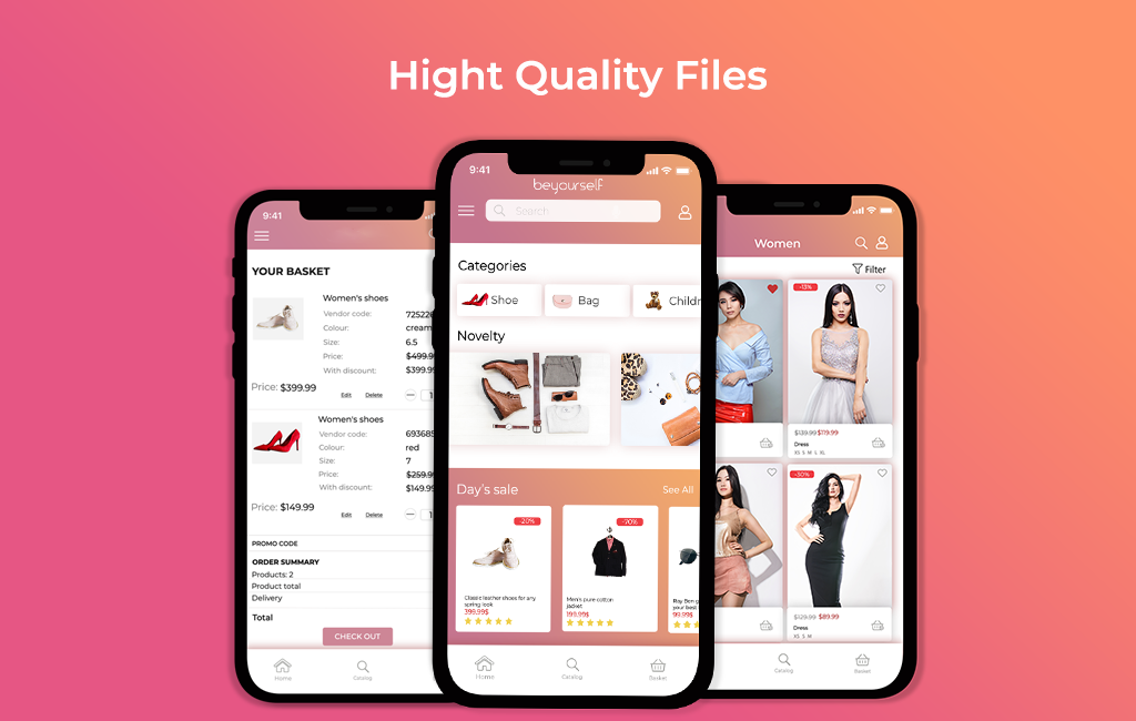 Download Shopping App Ui Mockups For Free