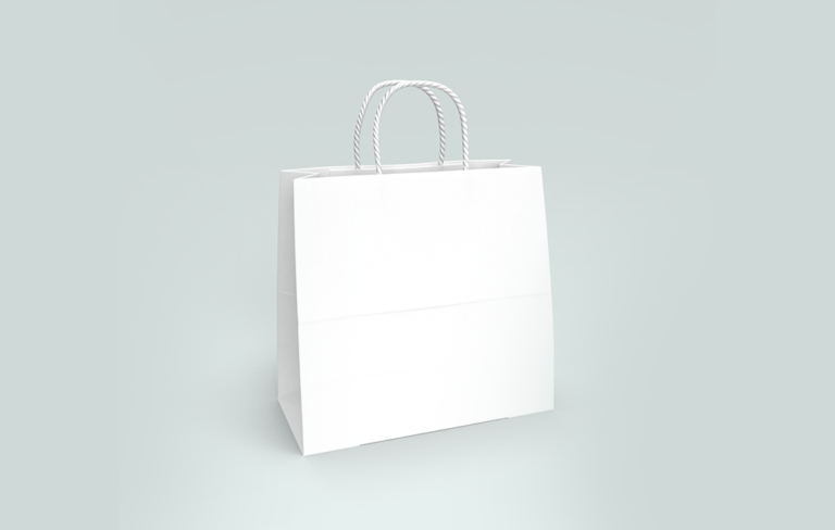 White Paper Bag Mockups - Mockups For Free