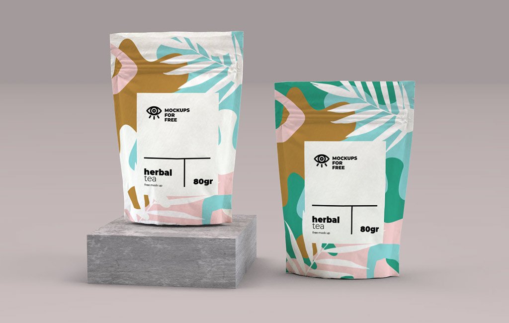 Pouch Packaging free mockup