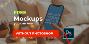 5 free mockups no Photoshop needed